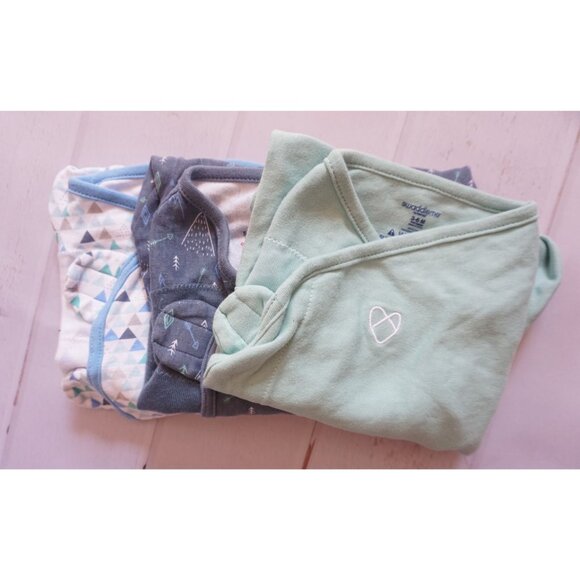 SwaddleMe By Ingenuity Unisex Multicolor Swaddles – Size 3-6M, 3pk - Picture 9 of 9